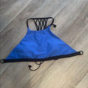 High neck Swim suit top